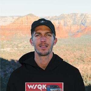 WSQK Radio Stranger Things Graphic Hoodie